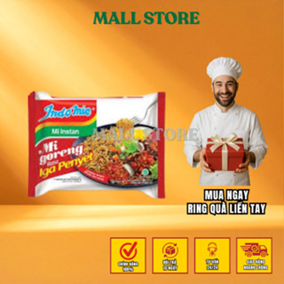  1 Thùng Mì Indomie 40 gói Mix đủ vị   Vị Bò Cay   Vị Cay Nồng   Vị Sườn   Vị Đặc Biệt - Mì Xào Khô Ngon Nhất Indonesia 