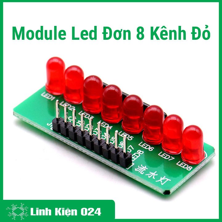 Module Led Đơn 8 Kênh ( Đỏ )