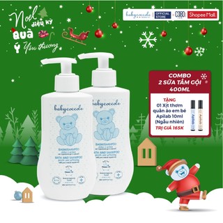  Sữa tắm gội cho bé Babycoccole 0M+ an toàn cho trẻ sơ sinh & em bé 250ml 400ml 