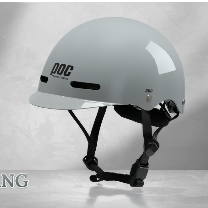 [ Hỏa Tốc 2H ] Nón POC P20 ( POC CREATION 1) Xi Măng + Tặng Kèm Quà