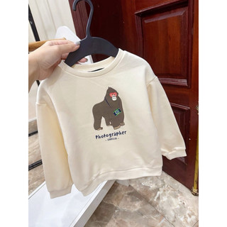 Áo Nỉ Bé Trai KingKong Kem ToptenKids