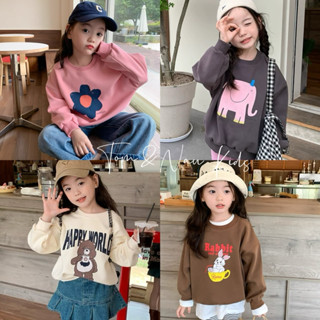  K8- tomnaukid  Áo Sweeter cho bé chất Nỉ 2 Da không xù size từ 9-40Kg 