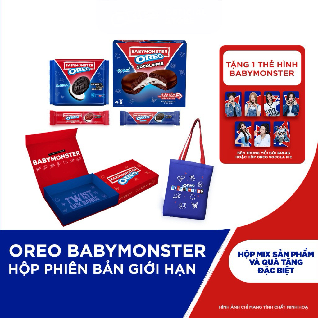 [OFFICIAL] OREO BABYMONSTER Hộp Phiên Bản Giới Hạn