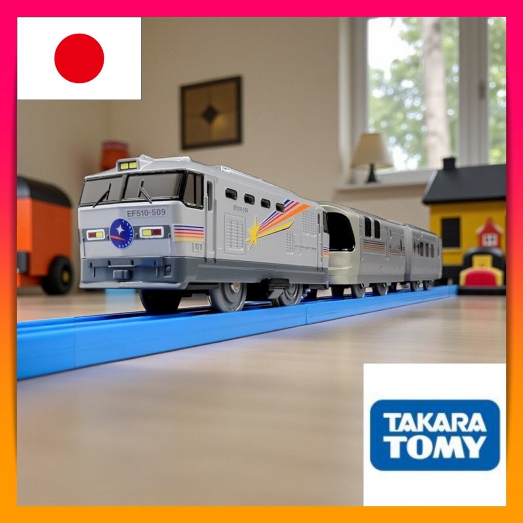 TAKARA TOMY Plarail S-41 Cassiopeia Sleeper Express Train Toy for Kids 3+