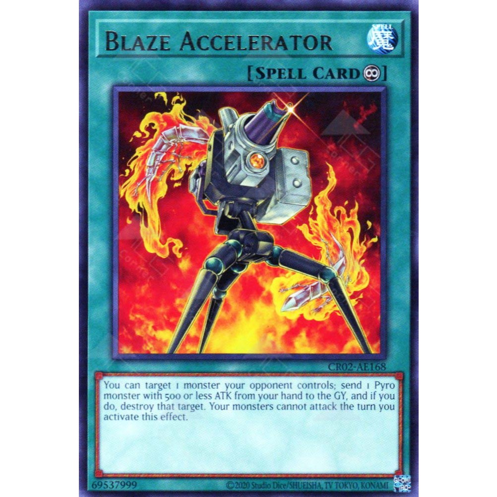 Blaze Accelerator - Rare AE - CR02-AE168