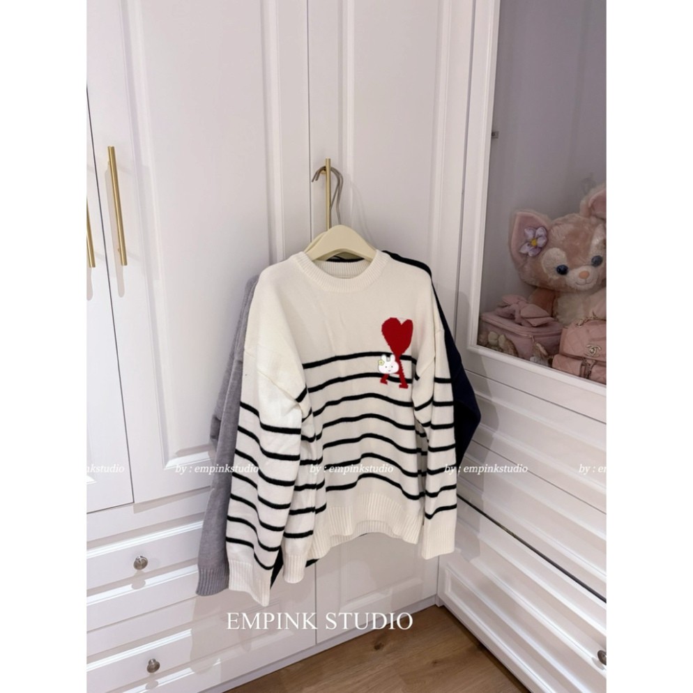 Áo Len Nam Nữ Cổ Tròn Chữ A Chất Len Lông Thỏ Mềm Mại Mặc Siêu Ấm - Mẫu Áo Len Chữ A Hottrend