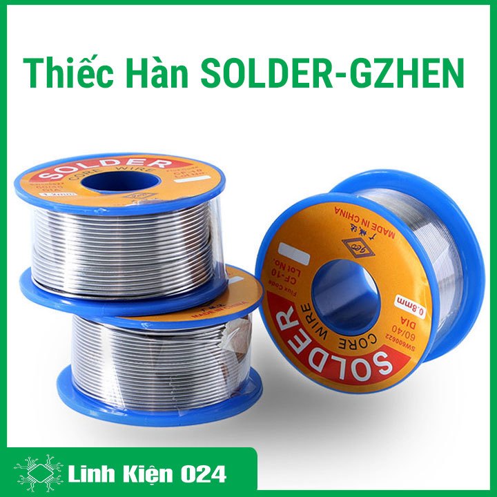 Thiếc Hàn SOLDER-GZHEN 0.8mm-100g