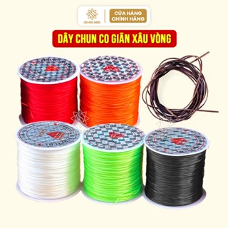 Dây co giãn xâu vòng tay loại mảnh chuyên dùng cho vòng trầm hương, đá phong thủy Sơn Mộc Hương