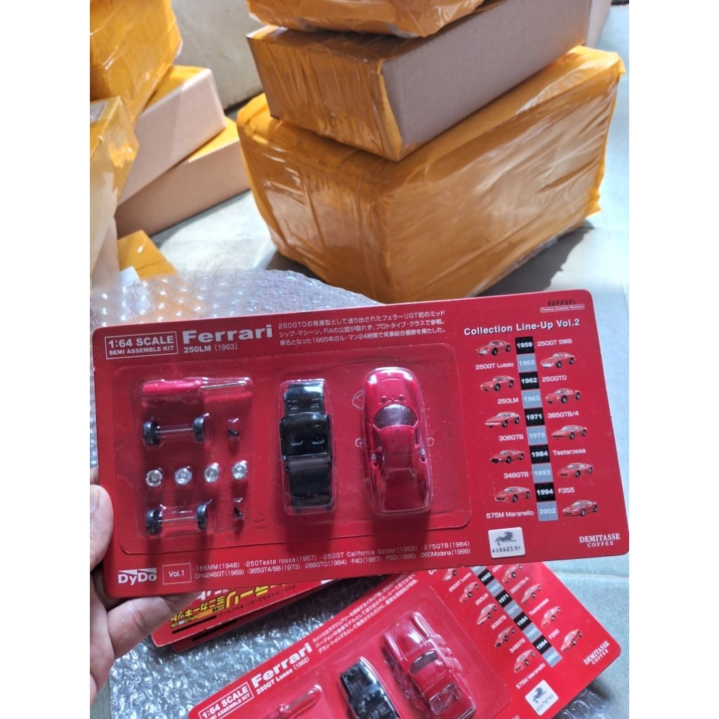 KYOSHO 1/64 - 1963 FERRARI 250 LM