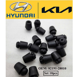 Cao su giảm chấn cánh cửa xe Hyundai-Kia giá rẻ-OEM: 82191-28010 (Giá là 1 Set 10pcs)