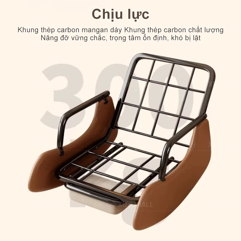 XUXU ghế bập bênh thư giãn gấp gọn hiện đại có bàn đạp Phù Hợp Phòng Khách Đọc Sách Làm Việc | BigBuy360 - bigbuy360.vn