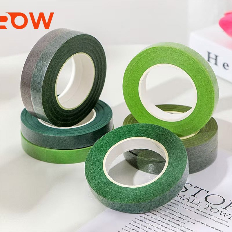 Băng keo sáp làm hoa, băng keo quấn cành làm hoa, kẽm nhung
