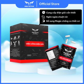  Viên Muối Điện Giải Wolf Active Bù Điện Giải Bị Mất Khi Chơi Thể Thao Hạn Chế Chuột Rút 