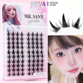  NEVA Lông Mi Giả 10 Hàng Siêu Tự Nhiên Dành Cho Nữ Lông Mi Sợi Mềm Mại Trang Điểm Mắt 