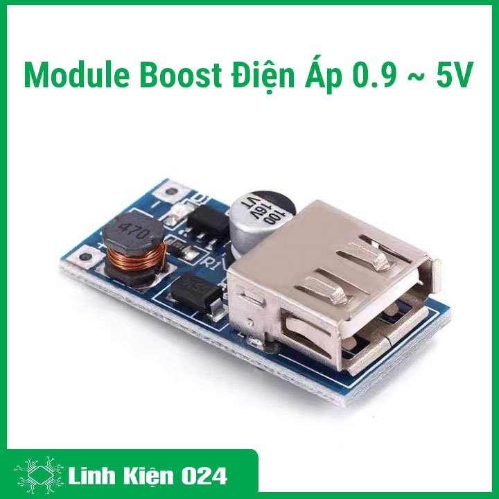 MODULE BOOST ĐIỆN ÁP 0.9 ~ 5V | 5V 600MA