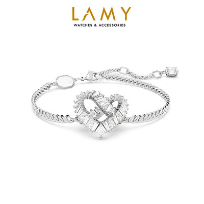 Vòng tay nữ LAMY Matrix Heart Silver Bracelet 2074