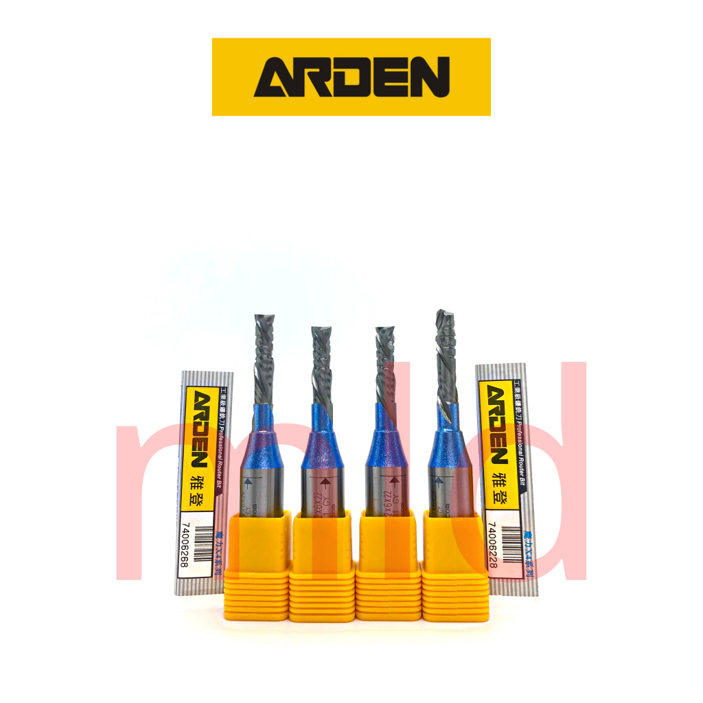 [JAPAN] [ARDEN] Mũi Phay Router CNC XOẮN XANH ARDEN Mã BX4 Hợp Kim Chất Lượng Cao Dùng Cho Máy Route