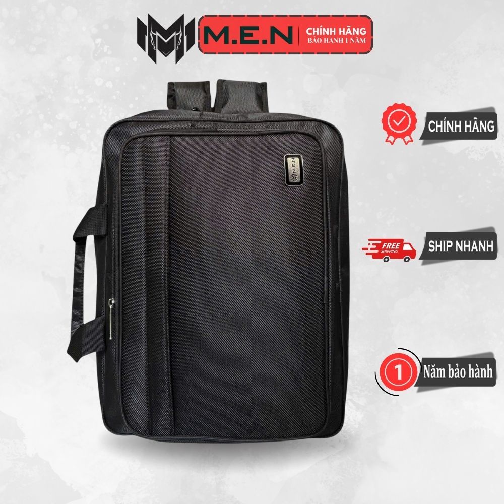 Cặp xách công sở cao cấp Ngang Kéo Đen M.E.N đen ngầu [VIP]