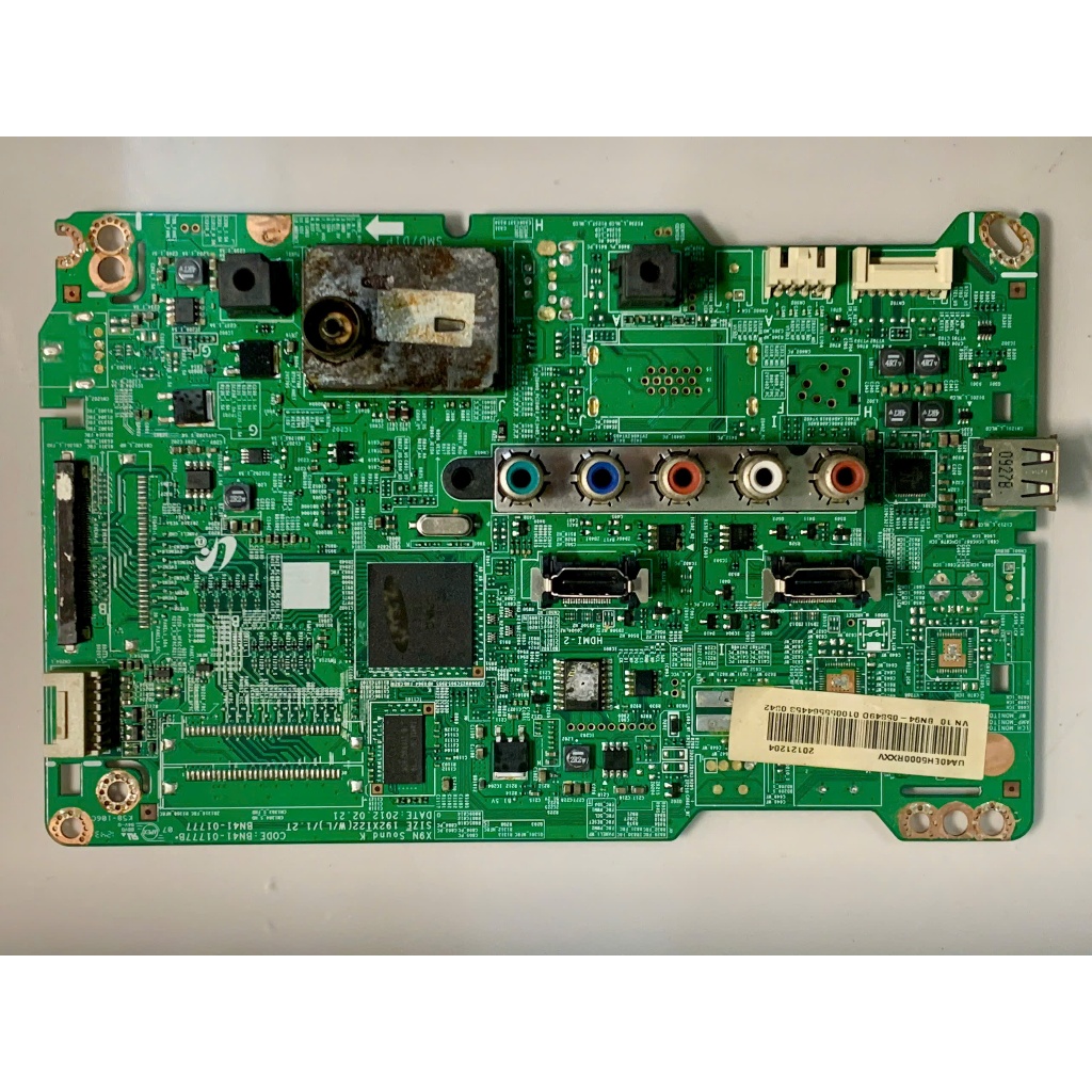 Bo main boar mạch linh kiện tivi tv Samsung UA40EH5000 40EH5000 nguồn, xử lý chung chính chủ khiển t