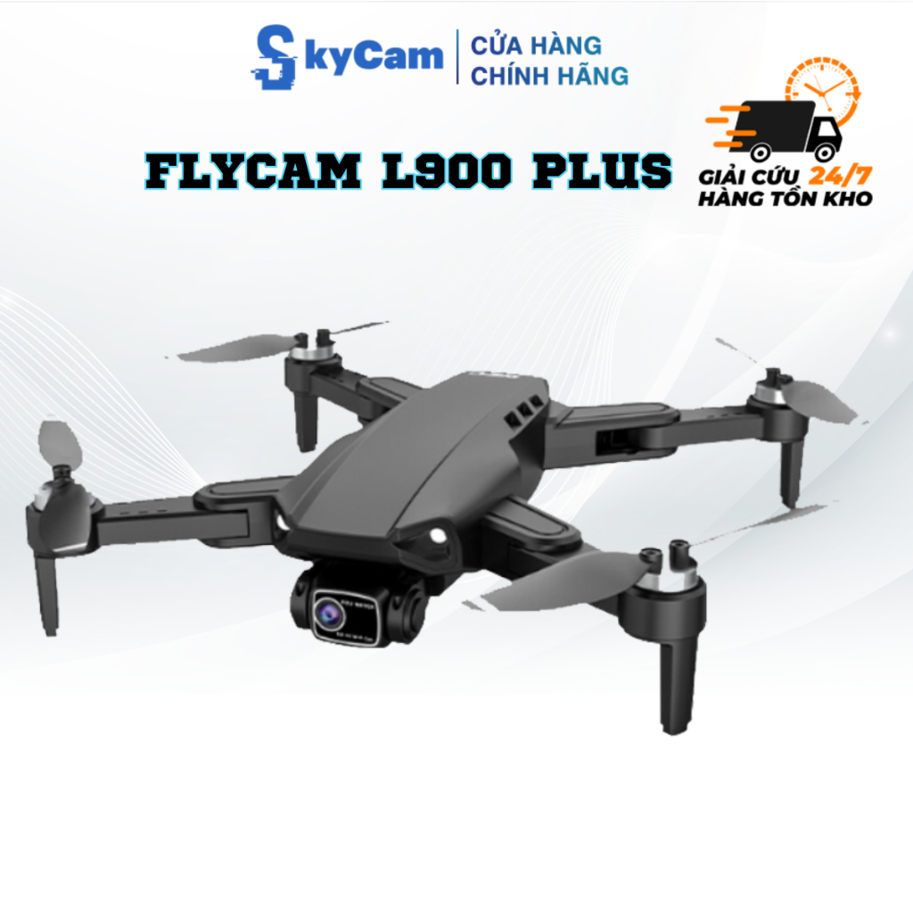 [THANH LÝ] Flycam EL900 PLUS, flycam mini với GPS theo dõi, tự động bay về, hình ảnh fullHD SKYCAM G