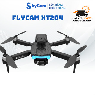   THANH LÝ  Flycam giá rẻ XT204 flycam mini động cơ không chổi than máy bay điều khiển có camera kép bay ổn định 