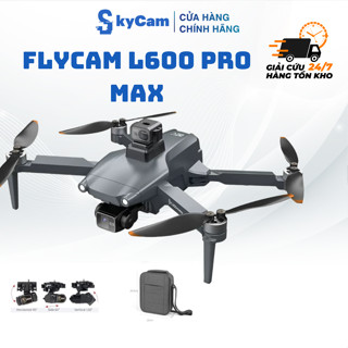   THANH LÝ  Máy Bay Flycam Camera Cực Nét L600 Pro Max Có GPS Cảm Biến Chống Va Chạm Gimbal Chống Rung 2 Trục 