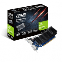 VGA ASUS GT 730 Chính hãng (GT730-SL-2GD5-BRK, VGA, HDMI, DVI 24+1, 2GB, DDR5, 64bit, Ko Fan, 300W, 