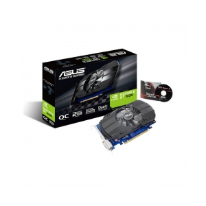 VGA ASUS GT 1030 Chính hãng (PH-GT1030-O2G, HDMI, DVI 24+1, 2G, DDR5, 64bit, 1 Fan, 300W, 0pin)