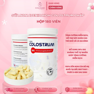 Sữa non Avenir High Colostrum Pháp - 180 viên