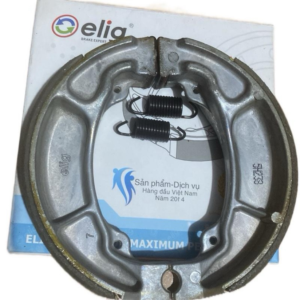 ELIG - cặp bố thắng đùm sau xe Air Blade / Nouvo hiệu Elig ( combo gồm cặp bố và 2 lò xo)