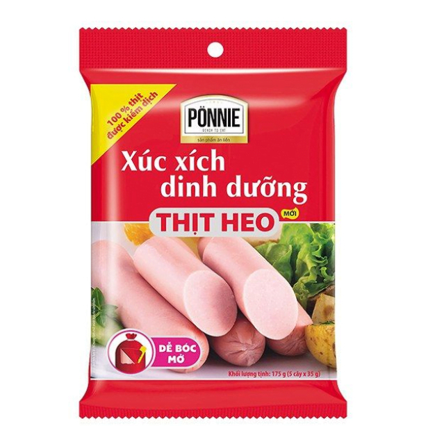 XÚC XÍCH DINH DƯỠNG PONNIE