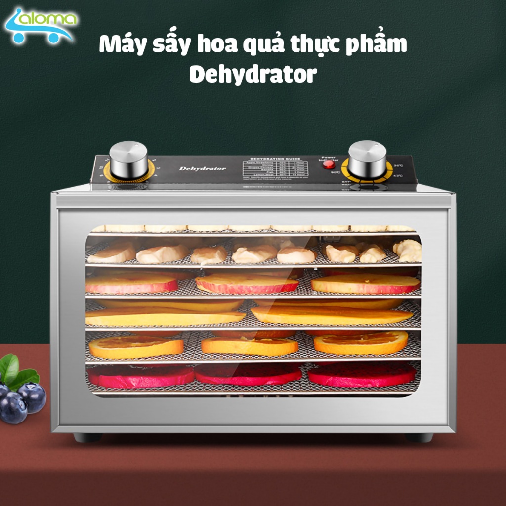 (GIÁ SỐC) MÁY SẤY HOA QUẢ-THỊT THỰC PHẨM LOẠI 6 TẦNG, 8 TẦNG, 12 TẦNG INOX 304