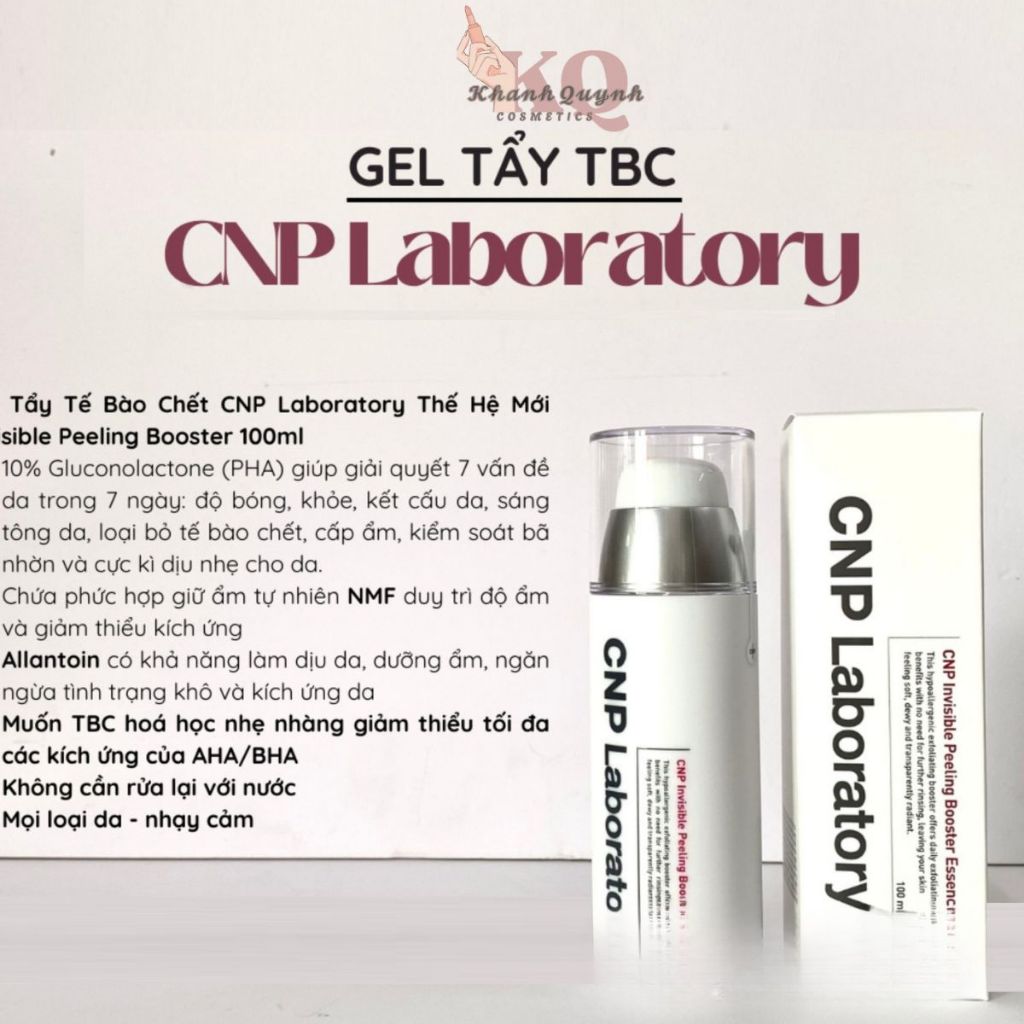 Tẩy Tế Bào Chết CNP Thế Hệ Mới Peeling Booster 100ml