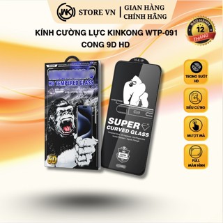 Kính cường lực WK 091 bền đẹp, cảm ứng mượt, hạn chế vân tay