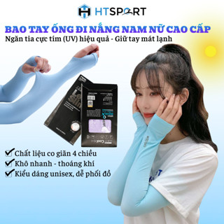 Găng Tay Chống Nắng, Bao Tay Ống Tay Đi Nắng Chống Tia UV Nam Nữ Let's Slim Cao Cấp
