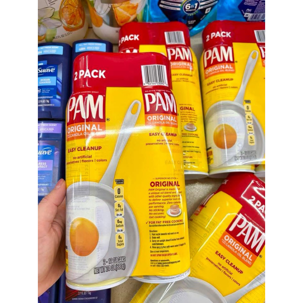 DẦU XỊT ĂN KIÊNG KHÔNG CALORIES PAM ORIGINAL