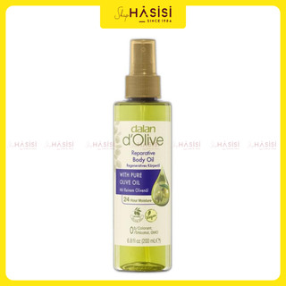  TINH DẦU MASSAGE DALAN - D'Olive Reparative Body Oil Olive Oil 200ml 