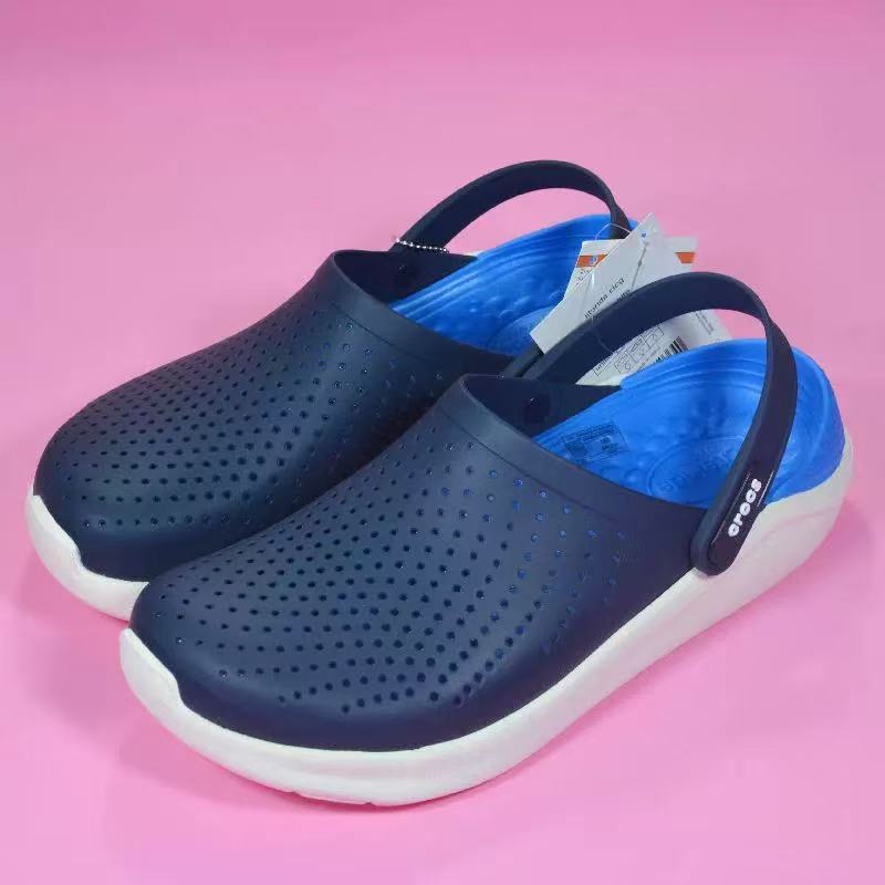 Dép Sục Crocs Literide Dép Đi Mưa, Dép Crocs Litertide Sục Bít Đầu Thời Trang Siêu Bền