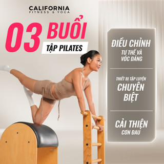 3 buổi tập Pilates cải thiện cơn đau, tư thế và vóc dáng tại CLB California Fitness & Yoga