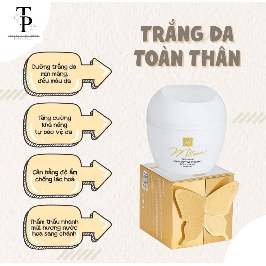 KEM BODY MỀM NƯỚC HOA A COMESTIC MẪU MỚI CHÍNH HÃNG