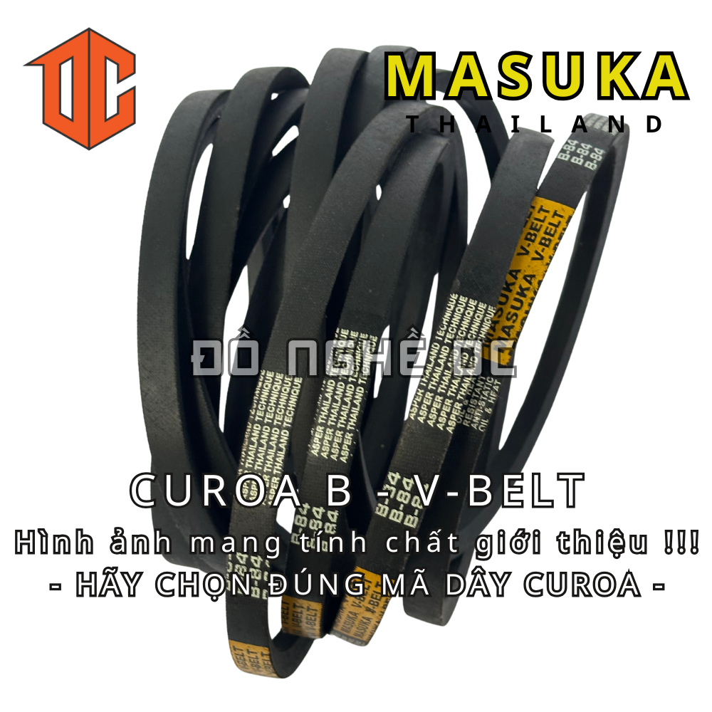 Sợi curoa thường dạng B83 B42 B84 B35 B87 B28 B61 B45 B72 B98 B24 B21 B28 B81 B98 B72 B30 B90 B28 B9