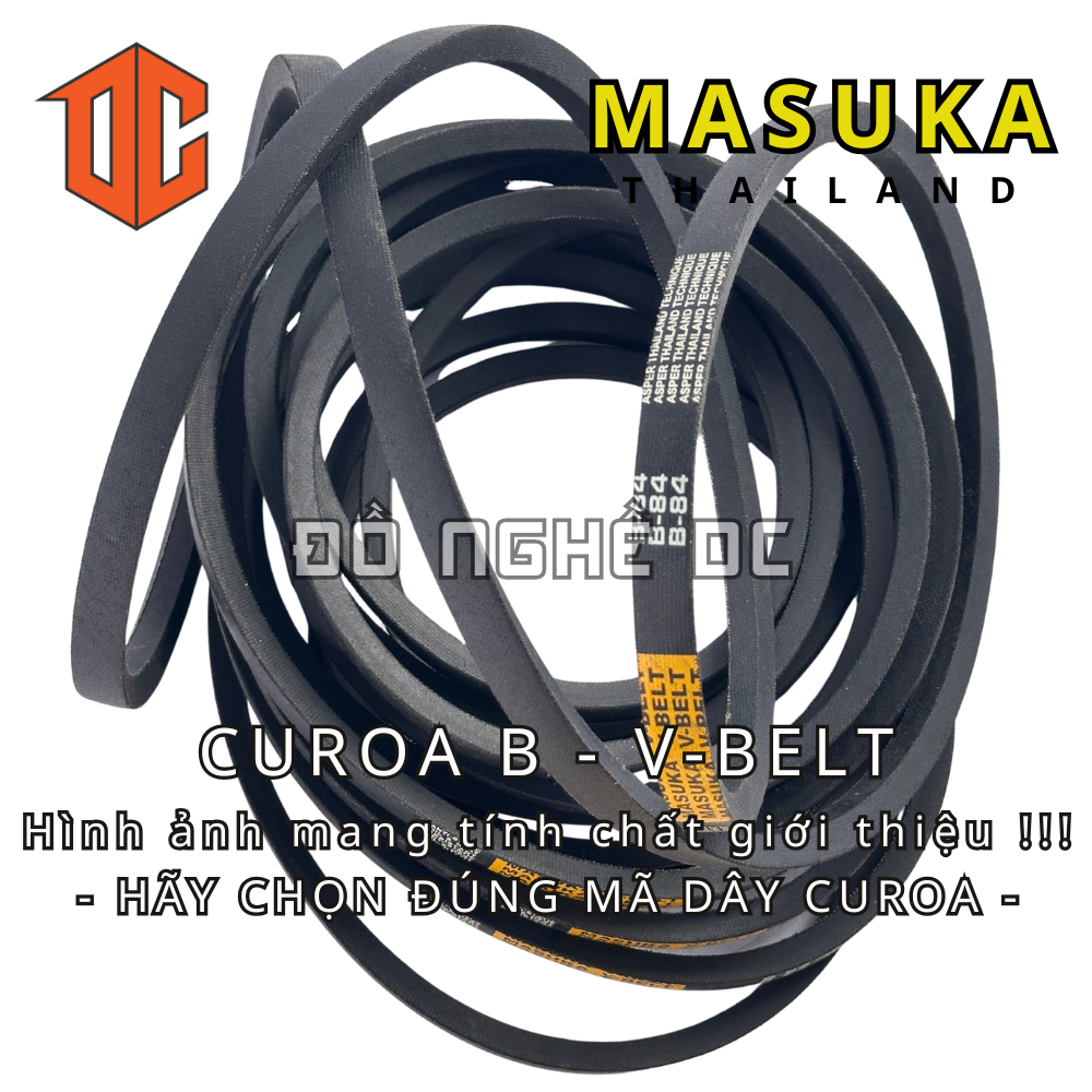 Sợi cao su curoa thường MASUKA B26 B62 B99 B60 B56 B26 B70 B97 B56 B56 B91 B90 B24 B68 B97 B23 B53 B