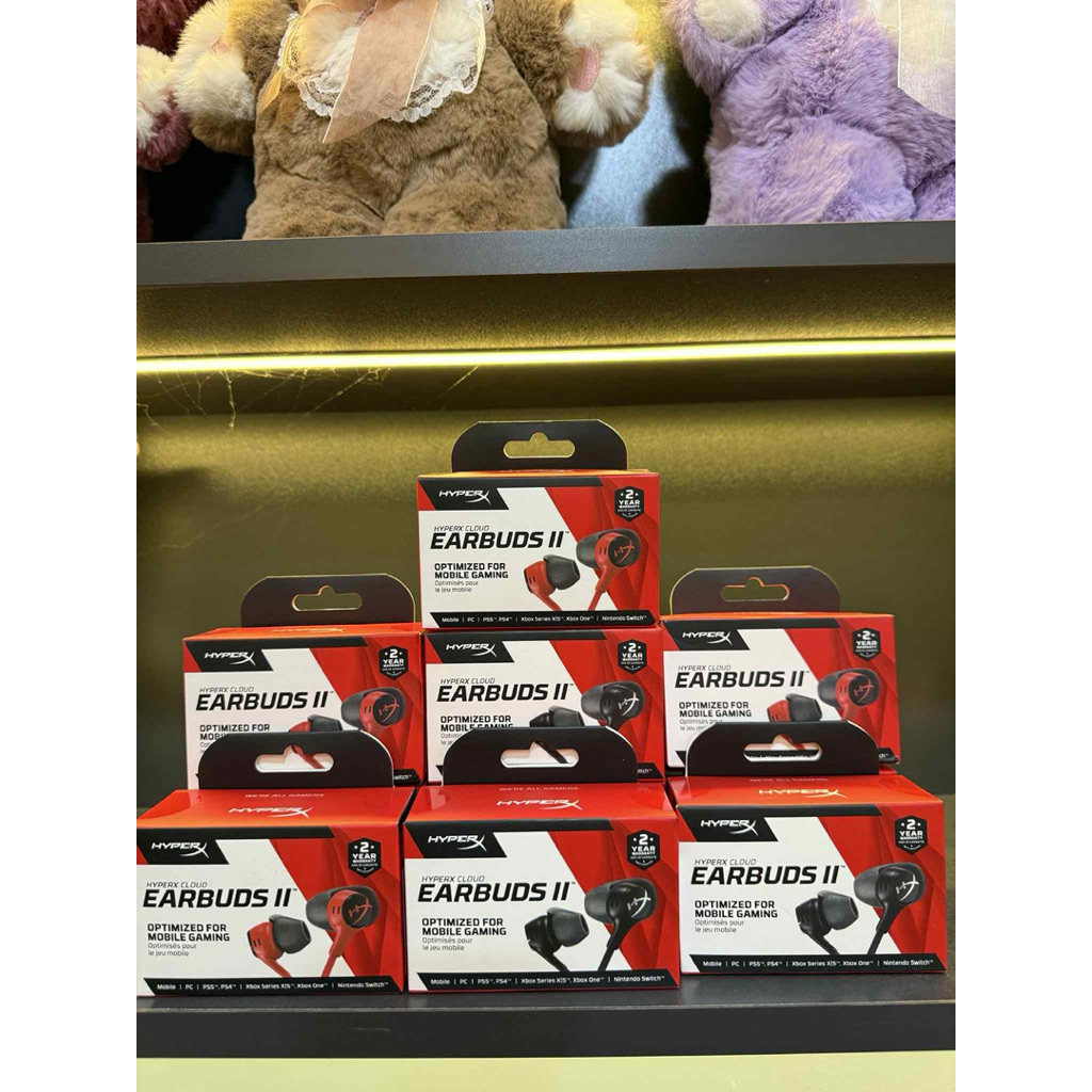 Tai nghe HyperX Cloud Earbuds II new full box
