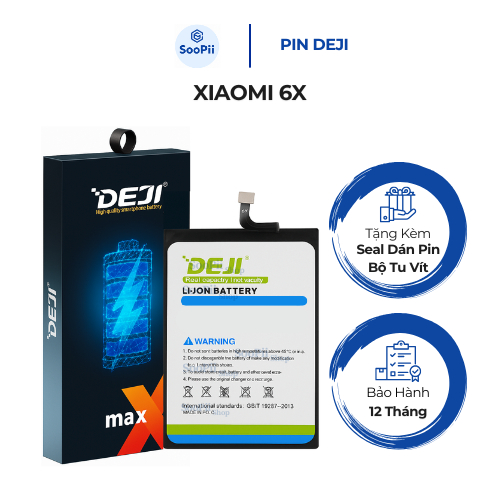 Pin Deji - Dung Lượng Chuẩn Cho Xiaomi 6X | BN36