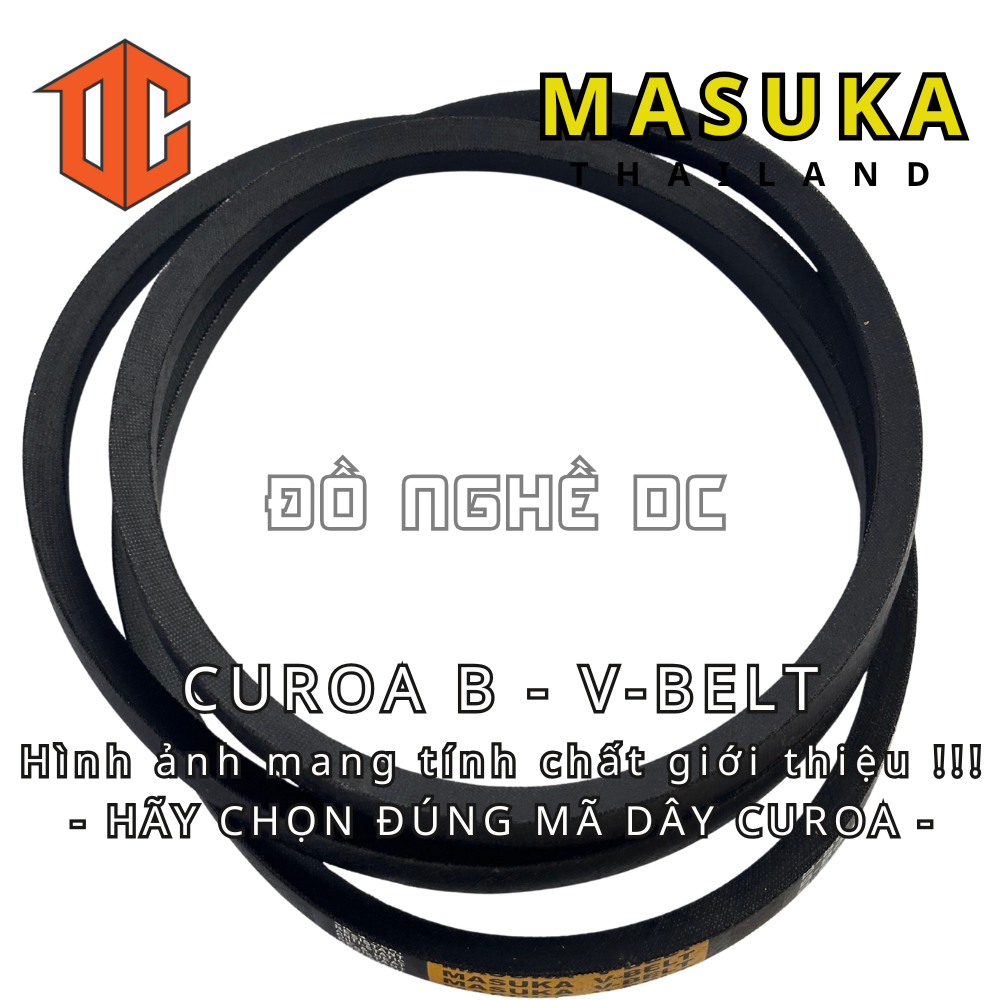 Sợi curoa bản trơn Thái lan MASUKA B44 B28 B61 B39 B40 B49 B89 B36 B32 B83 B35 B86 B60 B95 B57 B49 B