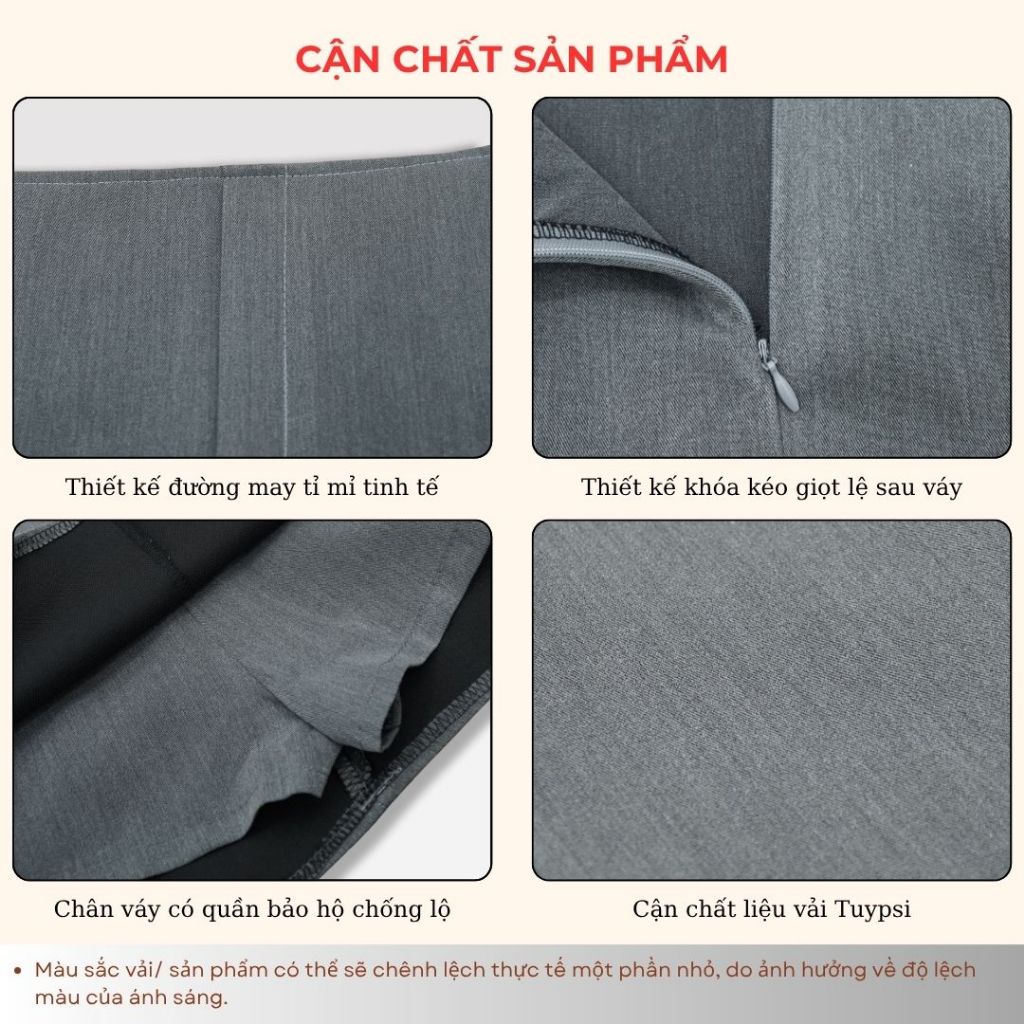 Chân váy nữ BIGSIZE Mèo Ú váy ngắn chữ A cạp trễ vải tuypsi đứng form tôn dáng trẻ trung năng động 5938 | BigBuy360 - bigbuy360.vn