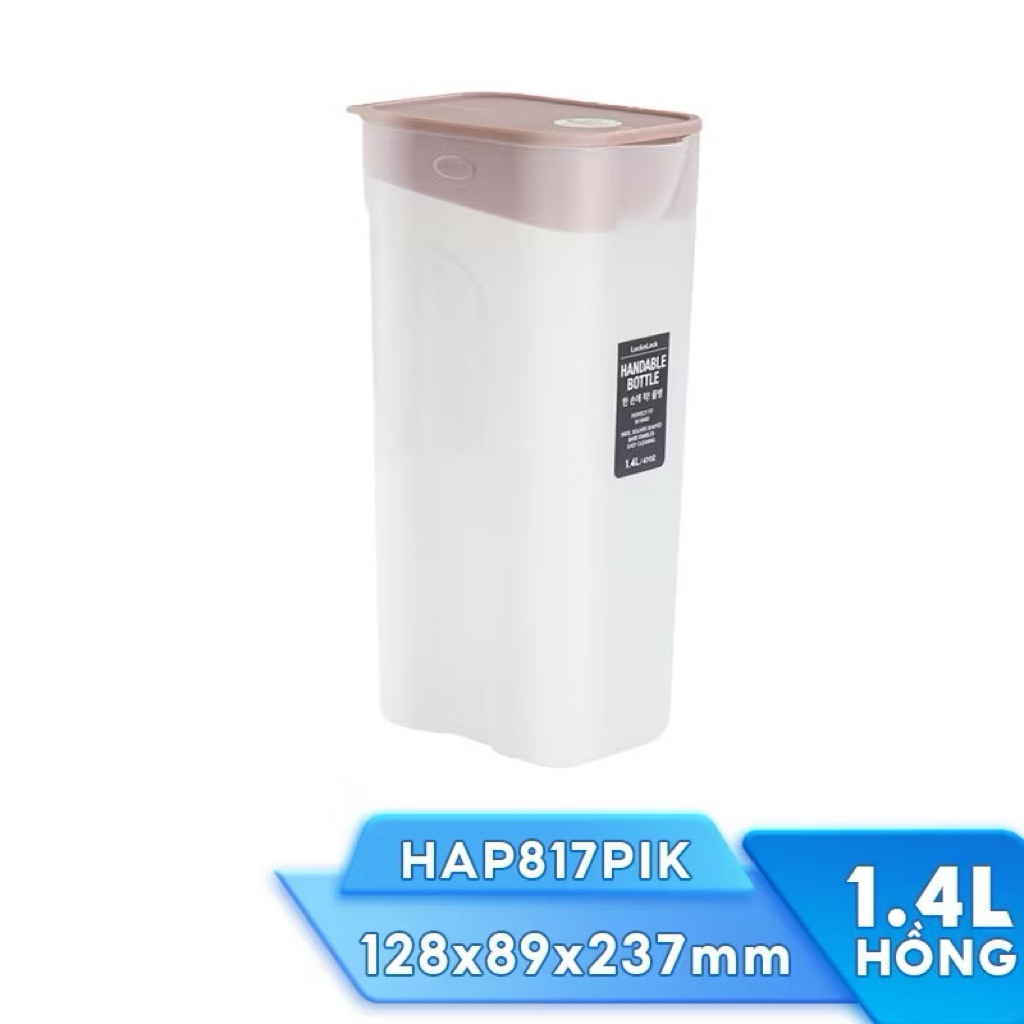 Bình nước Handle Bottle Lock&Lock HAP817 1,4 Lít - Larva Store
