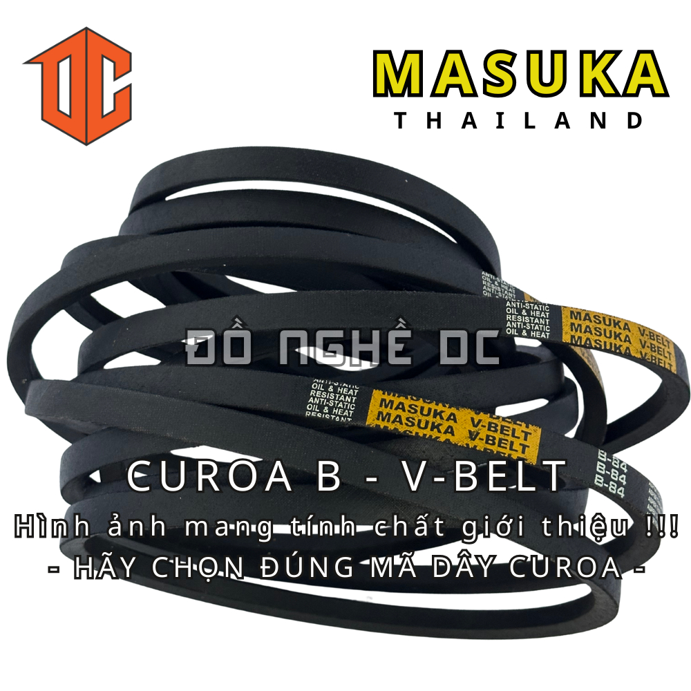 Sợi cao su curoa bản thang Thailand MASUKA B82 B32 B30 B20 B26 B33 B60 B53 B77 B96 B95 B87 B48 B96 B