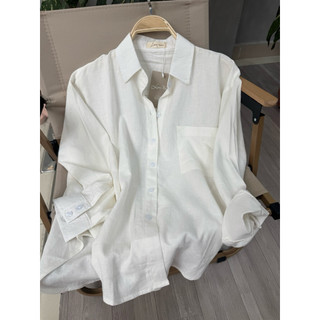 [HOT 2026] ÁO SƠ MI LINEN FORM RỘNG cao cấp với linen mềm mịn và thiết kế trẻ trung - SP Fashion