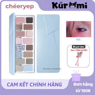   Cheeryep Qianyan  Bảng Phấn Mắt Cheeryep QianYan16 Ô Phù Hợp Nhiều Phong Cách Trang Điểm Lên Màu Chuẩn Phấn Mịn 